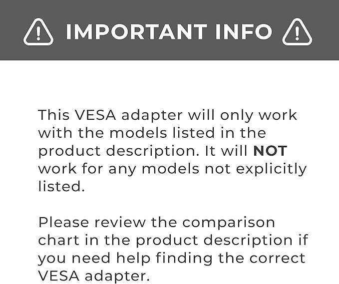 HumanCentric VESA Mount Adapter Compatible with iMac Pro (Late 2017), Will Not Fit Other Models