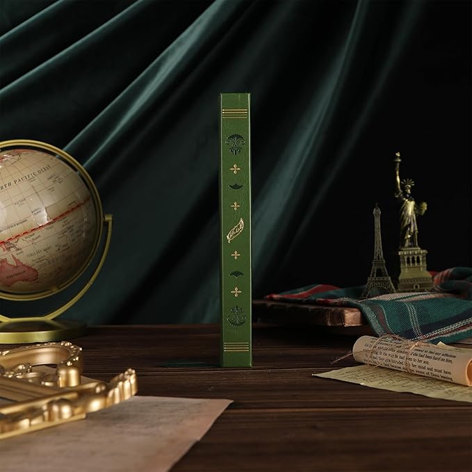 TIEFOSSI Dotted Journal Notebook, Dot Grid Notebook for Women Men, Hardcover PU Leather Journal, 160 GSM Thick Paper, 160 Numbered Pages with Gold Edges, 8 x 8 Square Diary