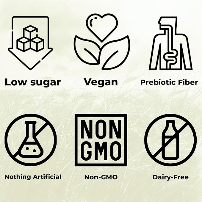 Chocolate Plant-Based Protein Powder – 20g Protein, Vegan, Keto, Dairy-Free, Low Sugar, Fiber, Upcycled Barley, Rice & Pea Protein – 1.39 lbs [14 Servings]