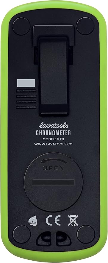 Lavatools KT8 Digital Kitchen Dual Timer & Stopwatch, Backlight, Ultra Loud Alarm, Mute Function, Quick-Set Buttons, Hang Hole, Magnetic for Cooking and Classroom with Lanyard