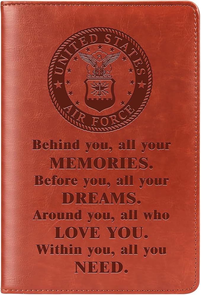 Air Force Gift Air Force Notebook Behind You All Your Memories Inspiration Lined Journal Notebook Appreciation Gift for Air Force Military Notebook(Behind-AIR FORCE)