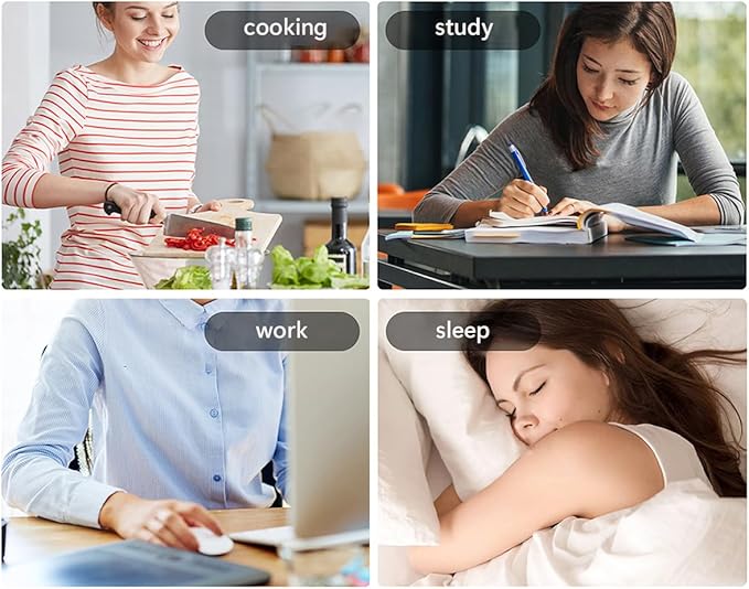 Cube Timer, Gravity Sensor Flip Timer for Study, Work, Game, Task, Kitchen, Kids, ADHD, Productivity, Workout (Black 1-3-5-10)