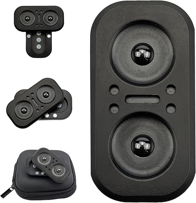 Owl Metal Poker Fidget Slider, Stress Relief Clicker, EDC Hand Toy