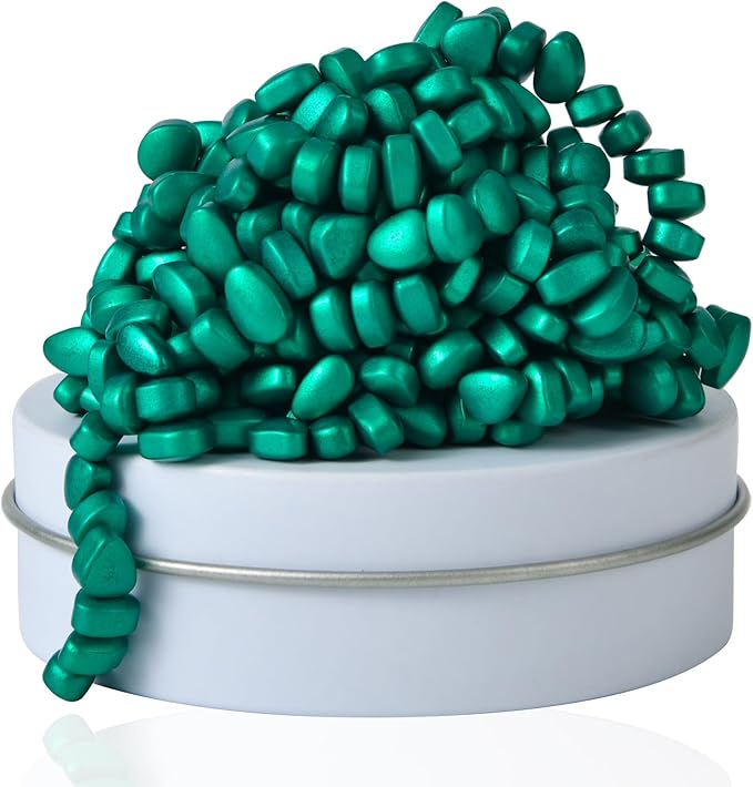 Fidget Toys Adults,Cyan Smooth Ferrite Rocks,Executive Desk Toy|Stress Relief Sensory Toy|Fidgets Toys|Adults Gifts, Holiday Stocking Stuffer