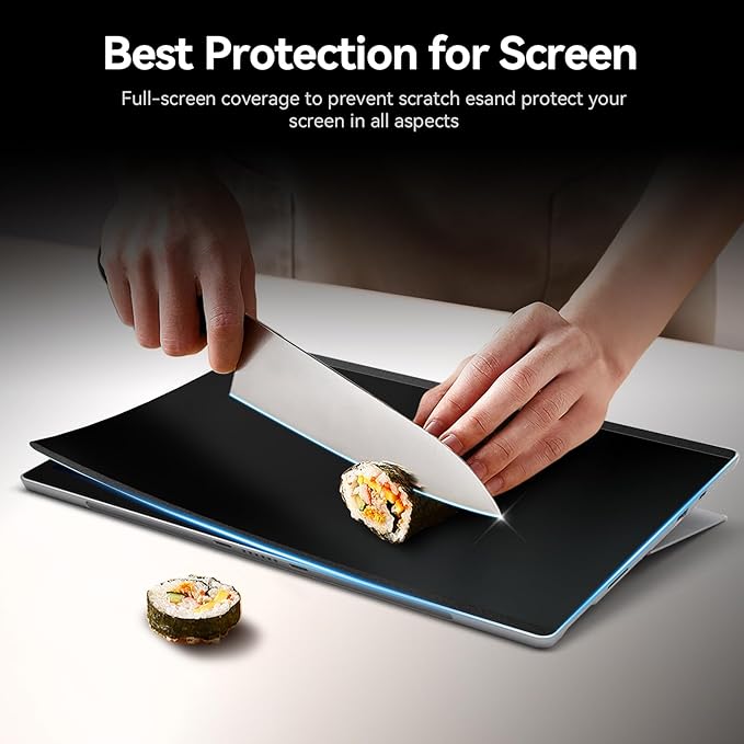 Magnetic Privacy Filter Compatible with Microsoft Surface Pro 10 (2024) / Pro 9 (2022) / Pro 8 (2021) / Pro X (2021, 2019), 13 Inch Removable Anti Spy Glare Blue Light Privacy Screen