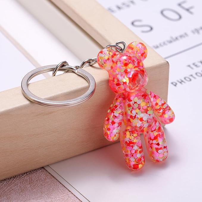 Pocket Bear Hug, Anxiety Gifts for Women Men, Mental Health Positivity Gift, Autism Fidget Gifts, Stress Relief Gift for Her, Comforting Present for Son Daughter Back to School, Red