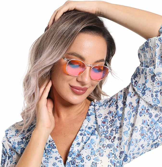 JW MARRIOTT Blue Light Blocking Glasses,Blue Light Glasses Women Men,Anti Blu-Ray Clear Gaming Glasses Lense