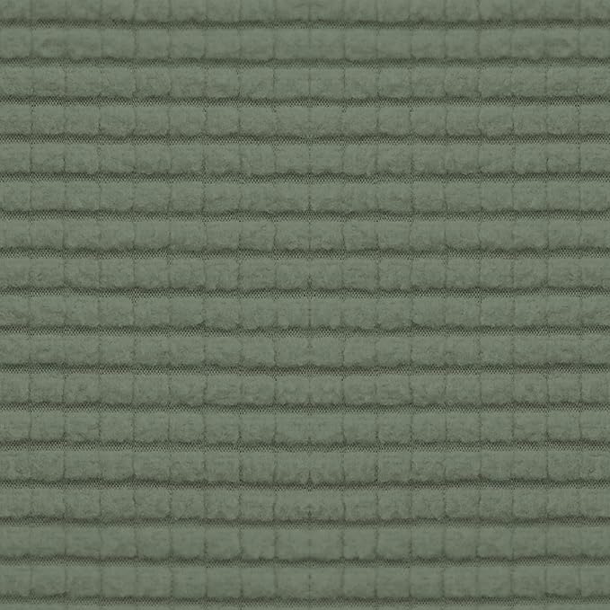 Easy-Going Stretch Sectional Couch Covers 1 Piece Chaise Lounge Slipcover L Shape Separate Cushion Couch Seat Chaise Cover for Both Left/Right Sectional Couch Grayish Green