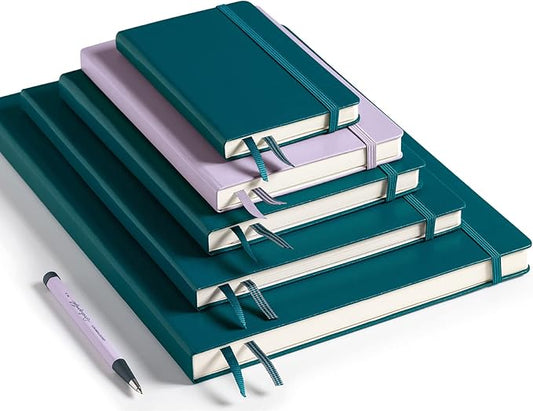 LEUCHTTURM1917 - Notebook Hardcover Paperback B6+ - 219 Numbered Pages for Writing and Journaling (Sage, Plain)