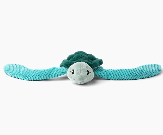 Hugarounds Sidney The Sea Turtle 2.5 lb Microwaveable & Freezable Weighted Plush Neck & Shoulder Wrap | Soothing, Comforting Hugs for Self-Care & Relaxation | Unscented for Ages 2+