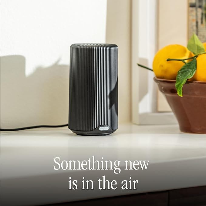Pura Plus Smart Home Fragrance Diffuser for Large Spaces - Adjust Scent Intensity, Set Schedules & Timers, and More in Pura App - Fragrances Sold Separately - Black