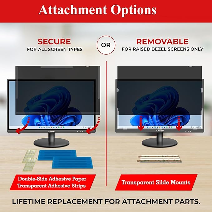 30 Inch Privacy Screen Filter for 21:9 Computer Ultrawide Curved Monitor - Privacy Shield,Anti-Glare and Anti-Blue light Protector