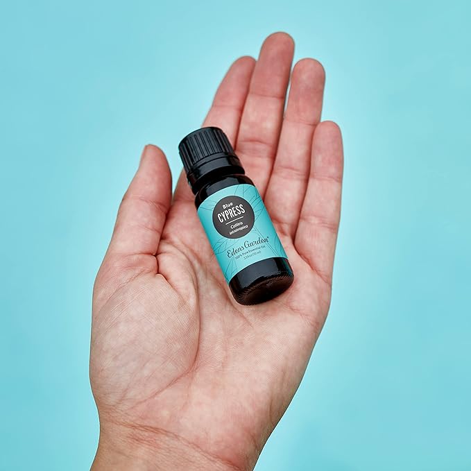 Edens Garden Cypress- Blue Essential Oil- 100% Pure Premium Grade, Undiluted, Natural, Therapeutic, Aromatherapy, The Best for Diffuser, Skin, Candle, Kid Safe 30 ml (1 fl oz)