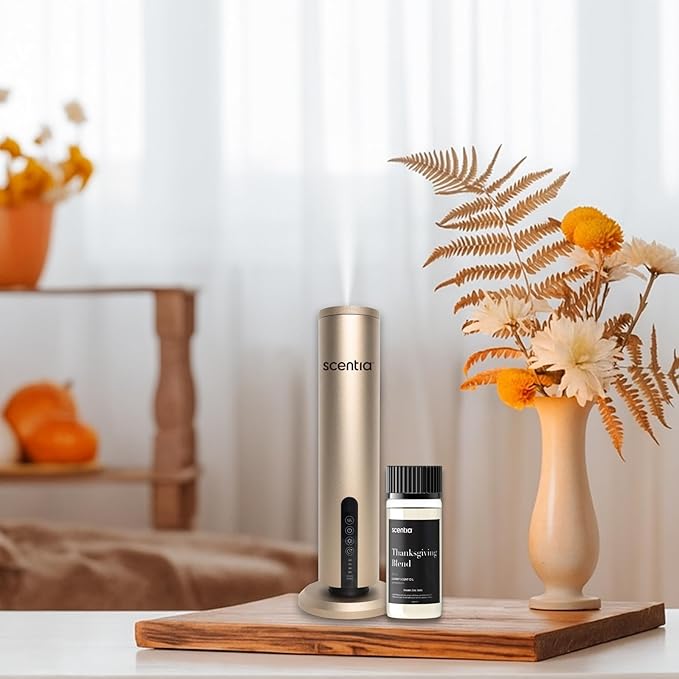 Thanksgiving Blend Essential Oil – 50ml Holiday Aromatherapy with Cinnamon, Clove, Vanilla & Coconut | Fall Diffuser Oil for Home, Gifting, Candles & DIY Soaps