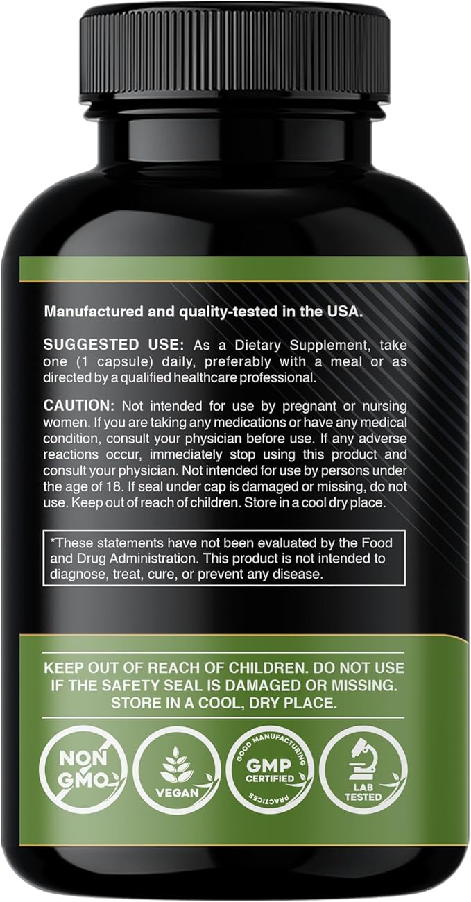 Gade Nutrition Ginkgo Biloba with Ginseng Supplement and Bacopa Monnieri | Brain Supplements for Memory and Focus with panax Ginseng & Ginko biloba Capsules - Memory Supplement for Brain