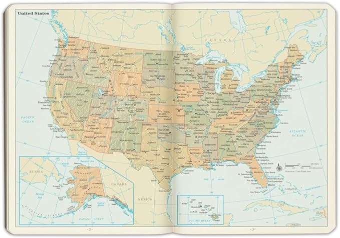 Gallery Leather Desk Weekly Monthly Planner 2025, Elegantly Bound Calendar Planner and Notebook with Stylish Gold-Gilded Page Edges, 12 Months - Caribbean Fuchsia - 8 x 5.5 "