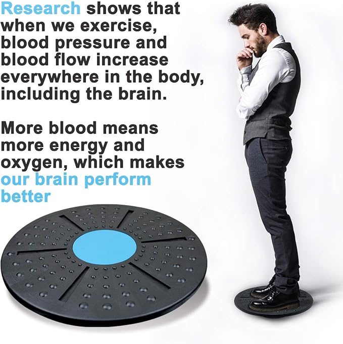 Daiwa Felicity Balance Board Disc Wobble Board Physical Therapy Equipment Core Trainer Lightweight Only 1 pound and Holds Up to 300 ponds