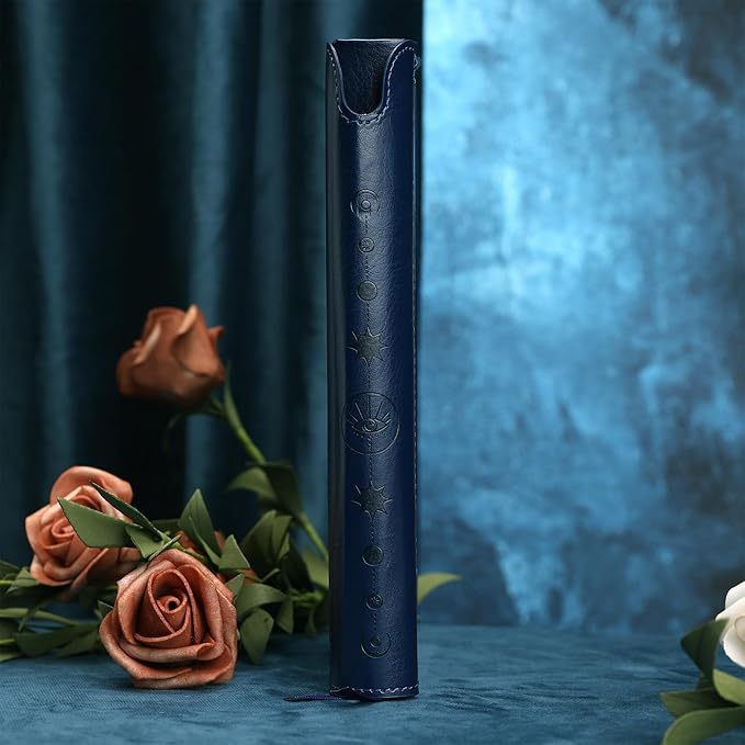 TIEFOSSI Lined Journal Notebook for Women Men, Leather Journal with Pen, A5 Evil Eye Hardcover Notebook for Work, Journaling, Travel & School, 100 GSM Thick Paper, 320 Numbered Pages, 6.2 x 8.3 in