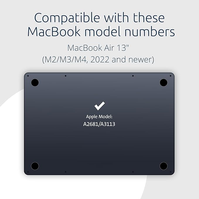 Kensington MP136 Magnetic MacBook Air Privacy Screen for 13.6 inch MacBook Air (2022-2024, M2, M3), Removable Laptop Privacy Filter, Anti Glare Blue Light MacBook Mac Screen Protector