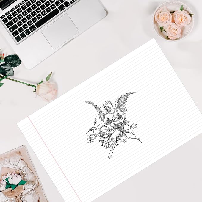 Yaridar (3-Pack 17" x 11" Legal Pads, 25 Sheets/50 Pages Per Legal Note Pads, Line Notepads, 100Gsm White Line Paper