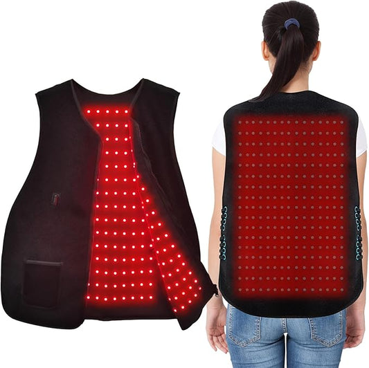 Red-Light-Therapy-for-Body,2025 Upgraded Medical-Grade Red Light Therapy 4 Modes for Body Pain Relief,315Dual Wave Near Infrared Light (660nm & 850nm) LEDs(Black26.77"x19.68")