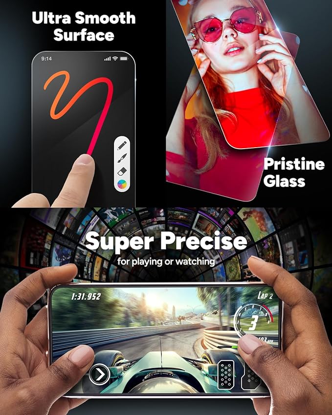 ZAGG Glass Elite iPad Pro 13" (M4) Screen Protector - Ultra-Strong, Scratch-Resistant, Smudge-Free, Easy Install, Eco-Friendly, Tempered Aluminosilicate Glass