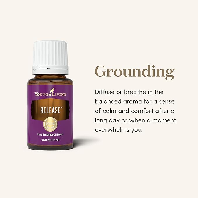 Young Living Release Essential Oil Blend | 15 ml | Promotes Tranquility, Emotional Wellness, Inner Harmony, and Calm | Soothing Aromatherapy for Diffusers, Self-Care, Meditation, or Relaxation