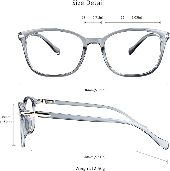 LifeArt Blue Light Blocking Glasses, Anti Eyestrain, Computer Reading Glasses,TV Glasses for Men and Women