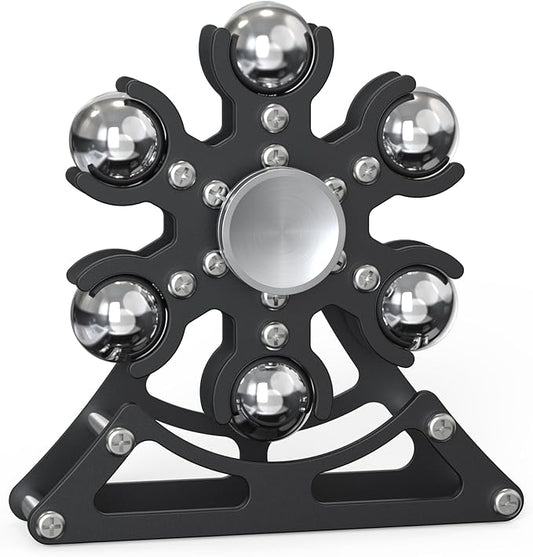 Desk-Toys for Fidget Ferris-Wheel-Spinner: 4mins Kinetic-Spinning Cool-Gadgets, Cool-Stuff Thing Toy for Office School Home Man Women Christmas, Stress-Relief Game Gifts for Adult Teen Children Kid