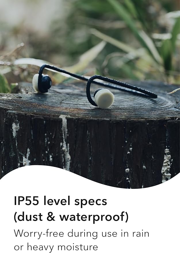 nwm GO Wireless On-Ear Speakers (Open Ear Earphones) Sound Leakage suppressed (PSZ Technology - Bone Conduction Alternative) Designed in Japan | Glacier White