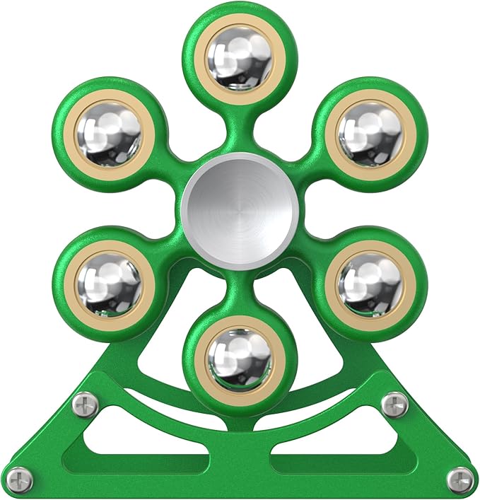 Desk Toys for Fidget Ferris-Wheel Spinner: 4mins Metal Cool-Gadgets Kinetic-Toy, Cool-Stuff for Kid Children Teen Adult EDC-Toy, ADHD Tools Stress Relief for Office Home School Men Woman Christmas
