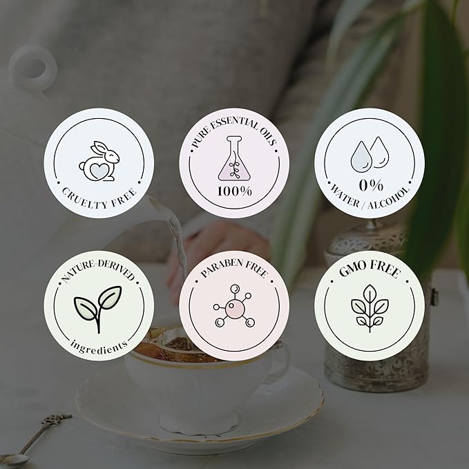 White Tea Essential Oils for Diffusers for Home, Nature-derived White Tea Diffuser Oil, Long-Lasting & Family-Friendly Diffuser Oils Scents, IFRA Certified, Cold Air & Ultrasonic - 0.33 0z
