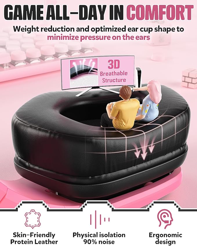 Wireless Gaming Headset with mic