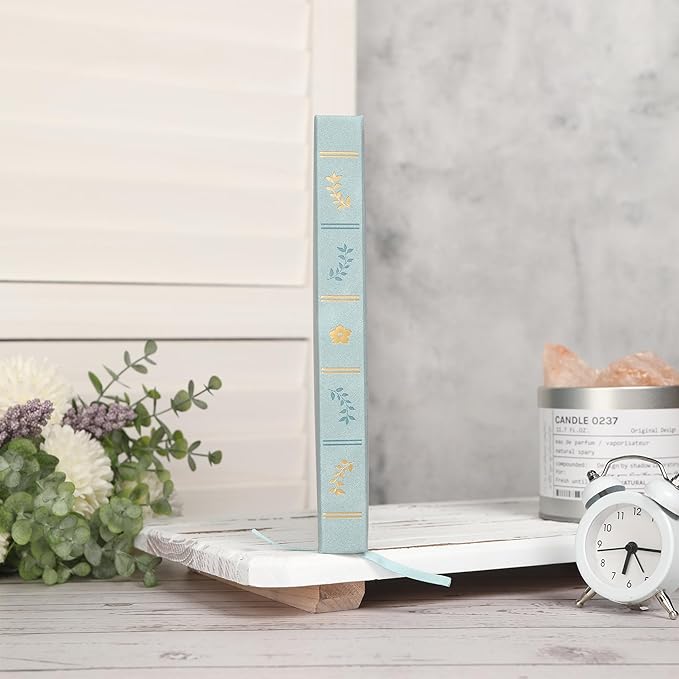 TIEFOSSI Dotted Journal Notebook, Dot Grid Notebook for Women Men, Hardcover PU Leather Journal, 160 GSM Thick Paper, 160 Numbered Pages with Gold Edges, 8 x 8 Square Diary