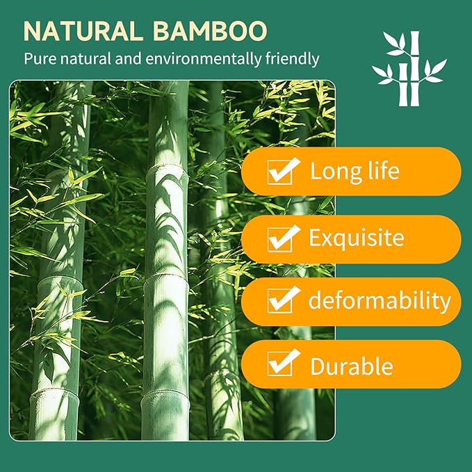 4 Set Lined Bamboo Journal Notebook,80 Pages,5.3”*7.2”,Hardcover Executive Notebooks,Daily Journal Notebook for Work,Travel,School,Note Taking,College (4)