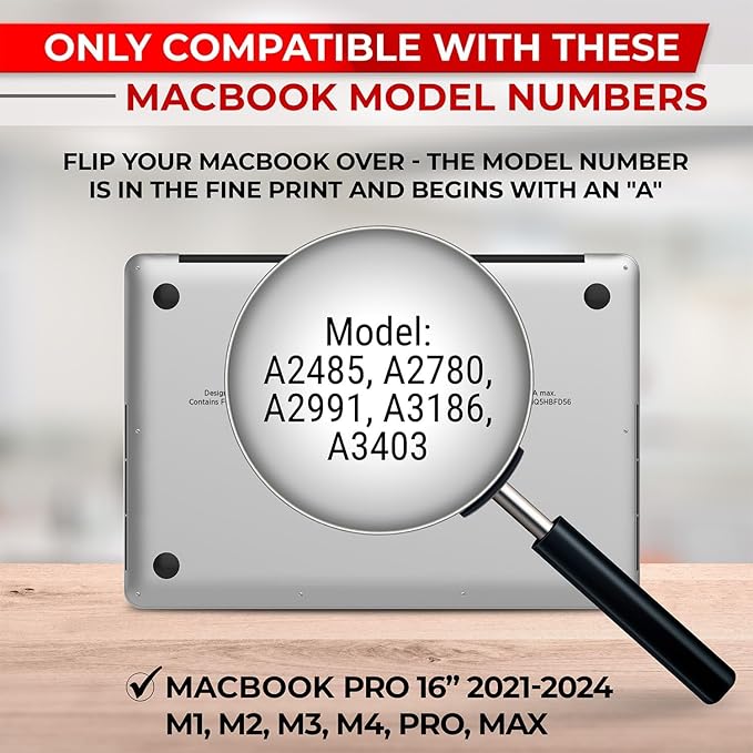 Privacy Screen Filter for MacBook Pro 16 Inch (2021-2024, M1, M2, M3, M4, Pro, Max) | Flip Over Laptop Privacy Shield | Anti-Glare | Eye Protection| Aniti Spy | Blue Light Reduced Protector