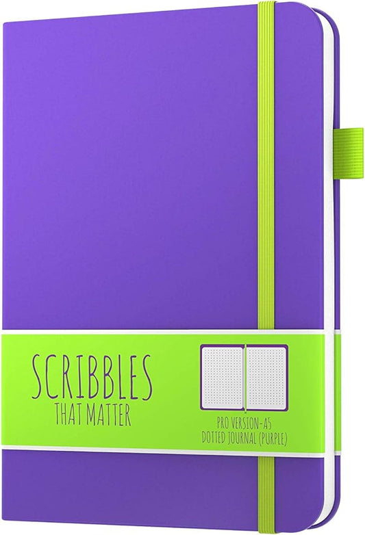 Bullet Dotted Journal Dot Grid Notebook | B5 Daily Journaling Notebooks for Personal Writing, Work, Women | 120gsm Thick Paper, Hard cover, Lay Flat Binding | B5 < 8.5 x 11 Cuaderno Libretas de apuntes