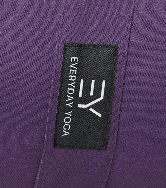 Everyday Yoga Premium Bolster, Meditation Pillow, Super Soft & Lightweight with Carry Handle - Firm Support for Restorative Yoga, Multi-color