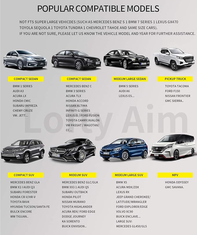 Premium Car Seat Cushion, Driver Cushion with Comfort Memory Foam & Non-Slip Rubber Bottom, Car Seat Pad Works with 95% of Vehicles and Office Chair or Home (Orange)