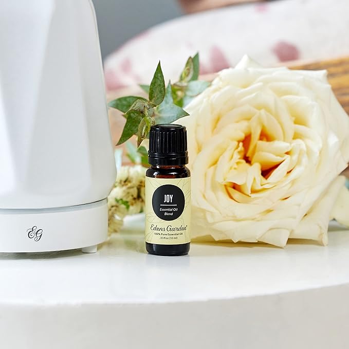 Edens Garden Joy Essential Oil Blend- 100% Pure Premium Grade, Undiluted, Natural, Therapeutic, Aromatherapy, The Best for Diffusing, Candle, Laundry, Kid Safe 10 ml (.33 fl oz)