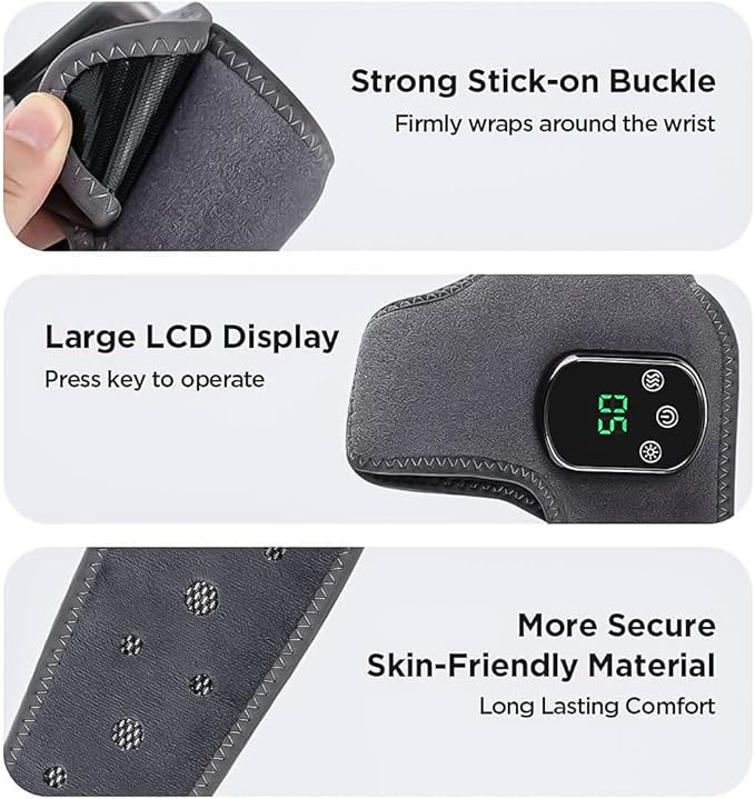 2026 Upgraded Rejuvacare Foot Massager, Foot Renew Triple Method Massager with 3 Vibration Modes & 5 Heat Levels, Ankle Massager for Circulation & Pain Relief, for Neuropathy (2PCS)