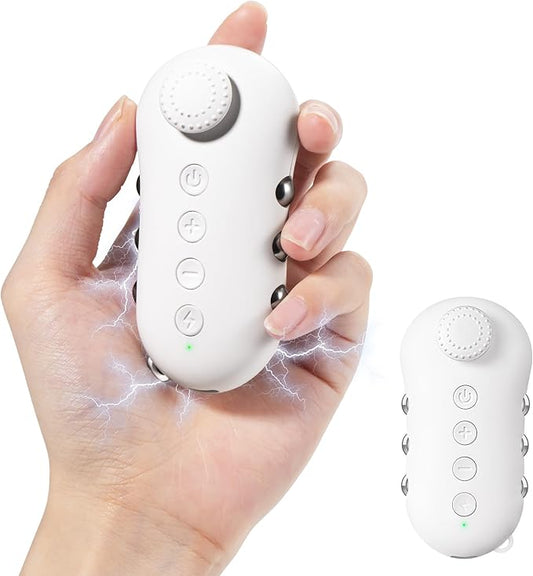 Microcurrent Fidget Toys for Adults - Stress Relief & Anxiety Relief Device, Handheld ADHD Sensory Toys to Improve Focus & Calm, Portable Design for Home, Office, Travel