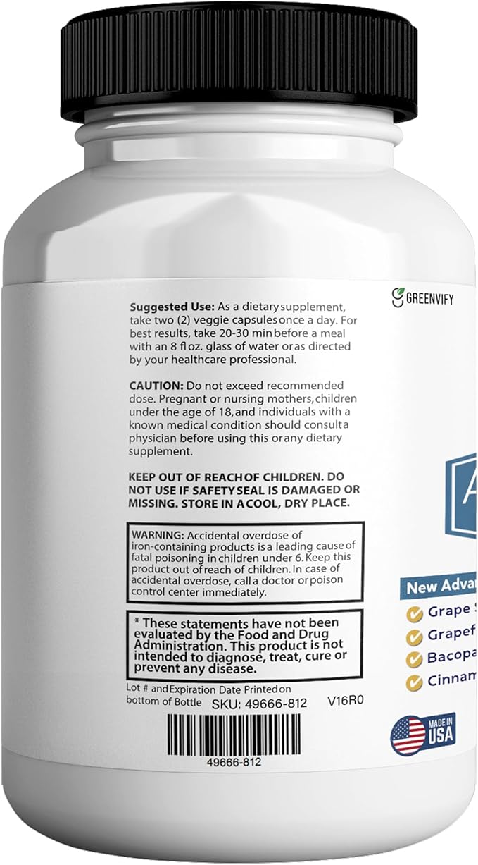 Awaken XT Max Nootropic Supplement, 60 Capsules, with Vitamins & Herbal Blend, 30 Day Supply (3)