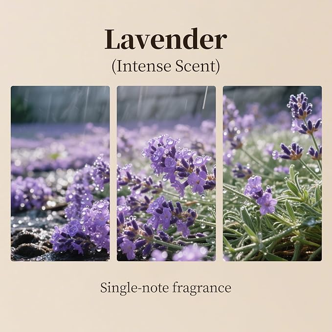 Lavender Aroma Oil Compatible with Electric & Reed Diffusers,Luxury Hotel Scent Home Fragrance for Bathroom Home Decor - 500ml(16.9 fl oz)