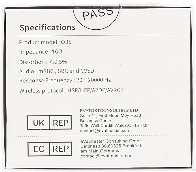 Ear Buds Wireless Earbuds, HiFi Stereo Bluetooth 5.3 Running Headphones with Dual LED Display 30Hrs Playtime, Built-in Mic, Type-C, in-Ear Bluetooth Earphones with Earhooks for Sport, Rose Gold