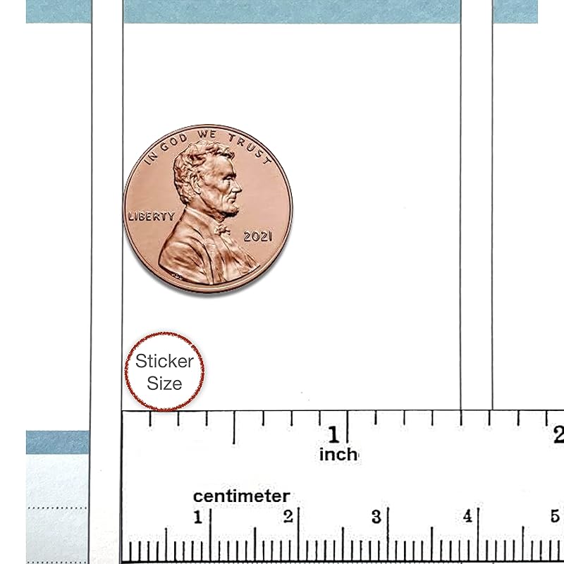 Book Icon Planner Sticker / 110 Dot Icon Vinyl (1/3”) / Club Read Reading Me Time Self Care Homework School Student/Essential Productivity Life/Bullet Bujo Journal (One Sheet, Ocean)