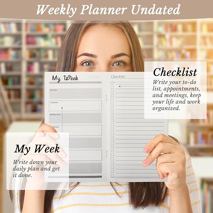 Qilery 30 Pcs Christian Gifts Bulk Pocket Planner 2025-2026 Prayer Journals for Women Men to Do List Weekly Goals for Pastors' Wives Appreciation Day Church Sunday School(Neutral Color,Aesthetic)