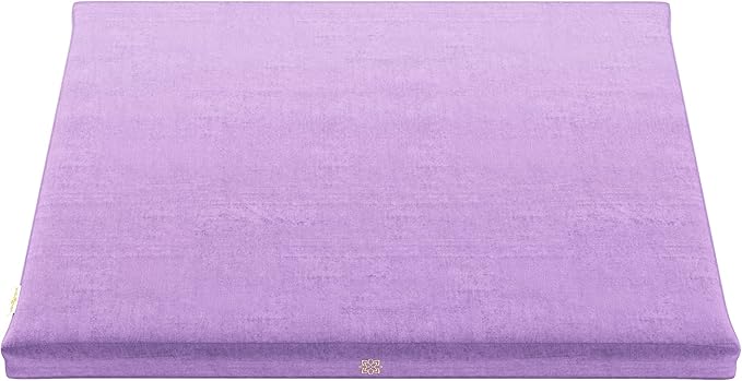 Mindful & Modern Zabuton Meditation Mat - Cotton Filled Yoga and Meditation Pad - Zabuton Meditation Cushion for Kneeling and Sitting Support - Large Rectangular Sitting Floor Pillow for Bench or Zafu