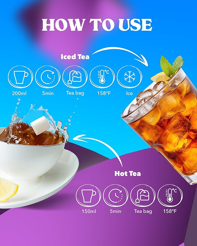 LOVARE Golden Ceylon Tea Pouch - Loose Leaf Tea 250 g - Made in Ukraine - Doypack with Ceylon Black Tea from Sri Lanka - Gift Box Sets for tea Lovers