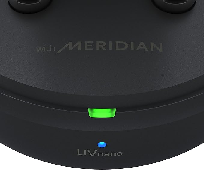 LG TONE Free True Wireless Bluetooth FP9 - Active Noise Cancelling Earbuds with UVnano Charging Case, Black